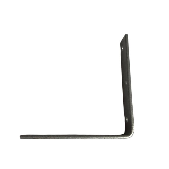 NEW Metal Stainless Steel L Bracket Large 5 Inches Long, Silver Everbuilt - Picture 2 of 7